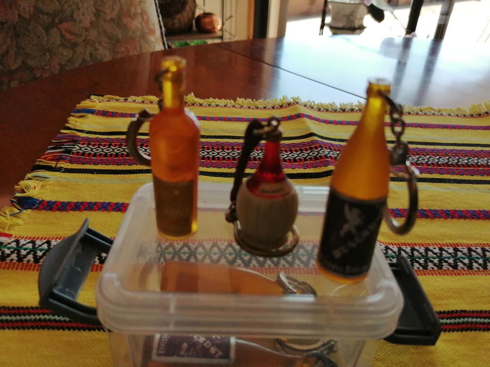 Porte cl&eacute;s M. PROPRE, CAF&Eacute;, BOISSON, CUIVRE 