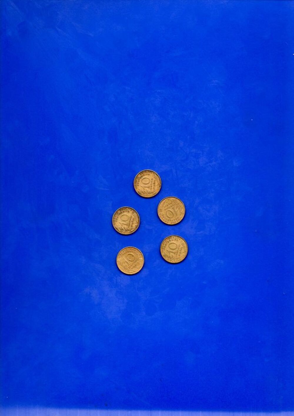 a c&eacute;der 5 pi&eacute;ces de 5 centimes de francs ann&eacute;e1964 SPL 