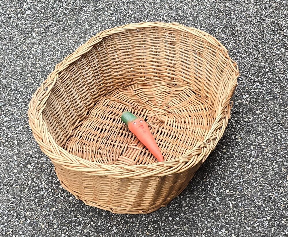 Panier osier Décoration