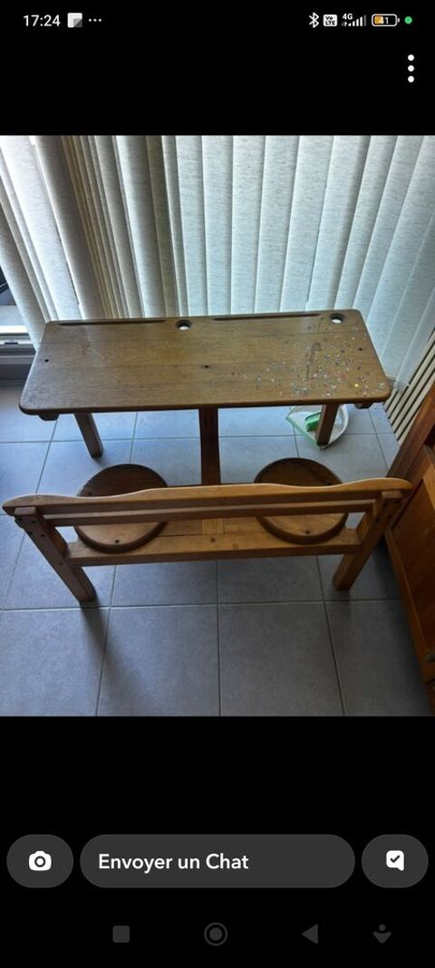 Magnifique petit bureau tout bois fait main Haubourdin (59)