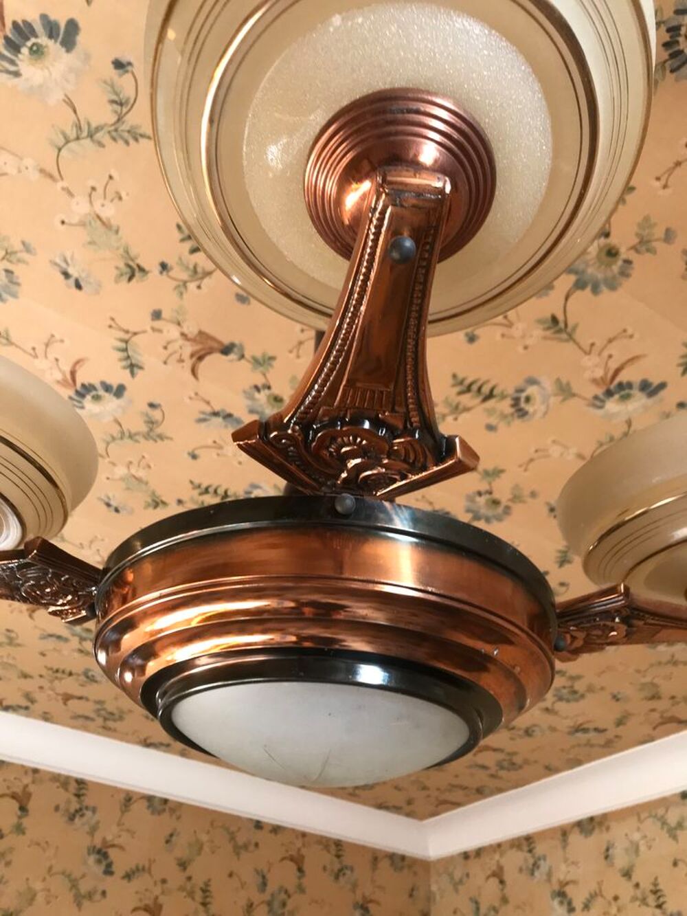 Lustre ancien ann&eacute;e 40/50 Décoration