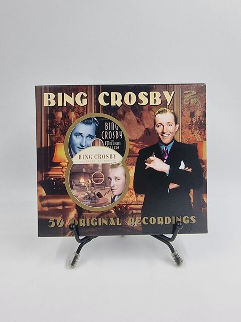 CD de musique Bing Crosby : 50 Original Recordings (2 CD) 6 Vulbens (74)