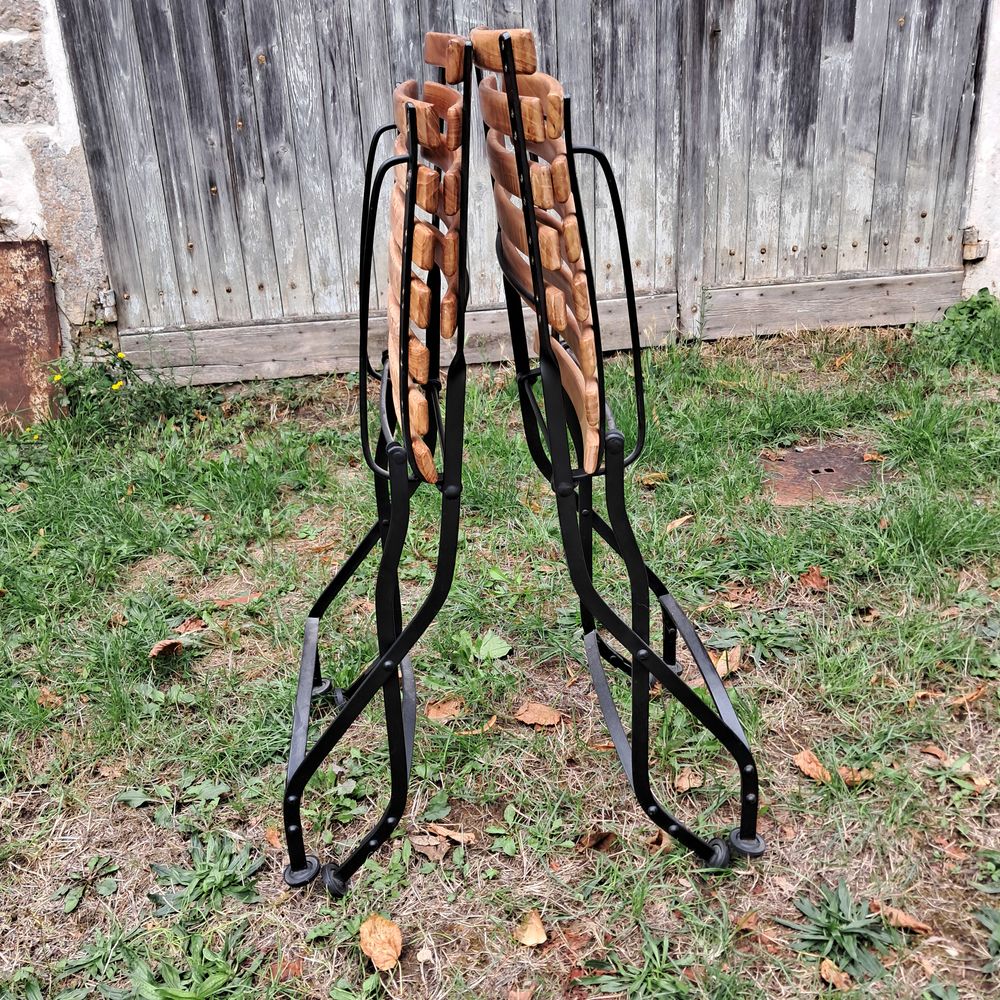 Chaise pliable en bois pour jardin Meubles