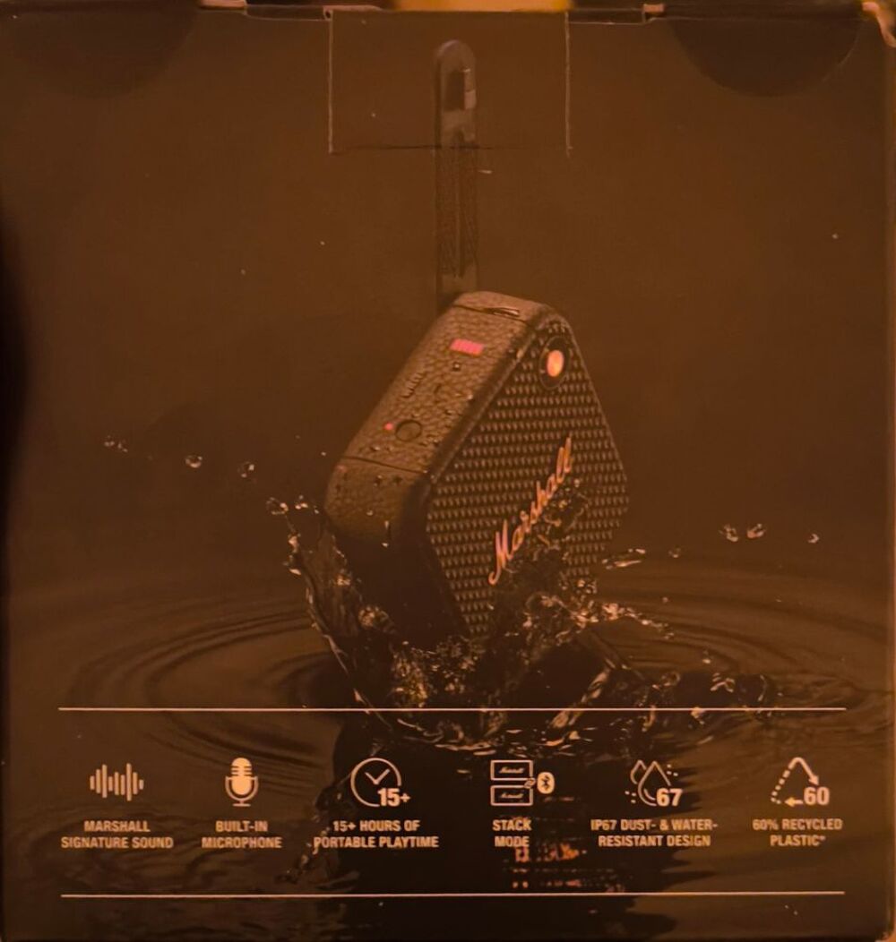 Enceinte bluetooth Marshall Audio et hifi