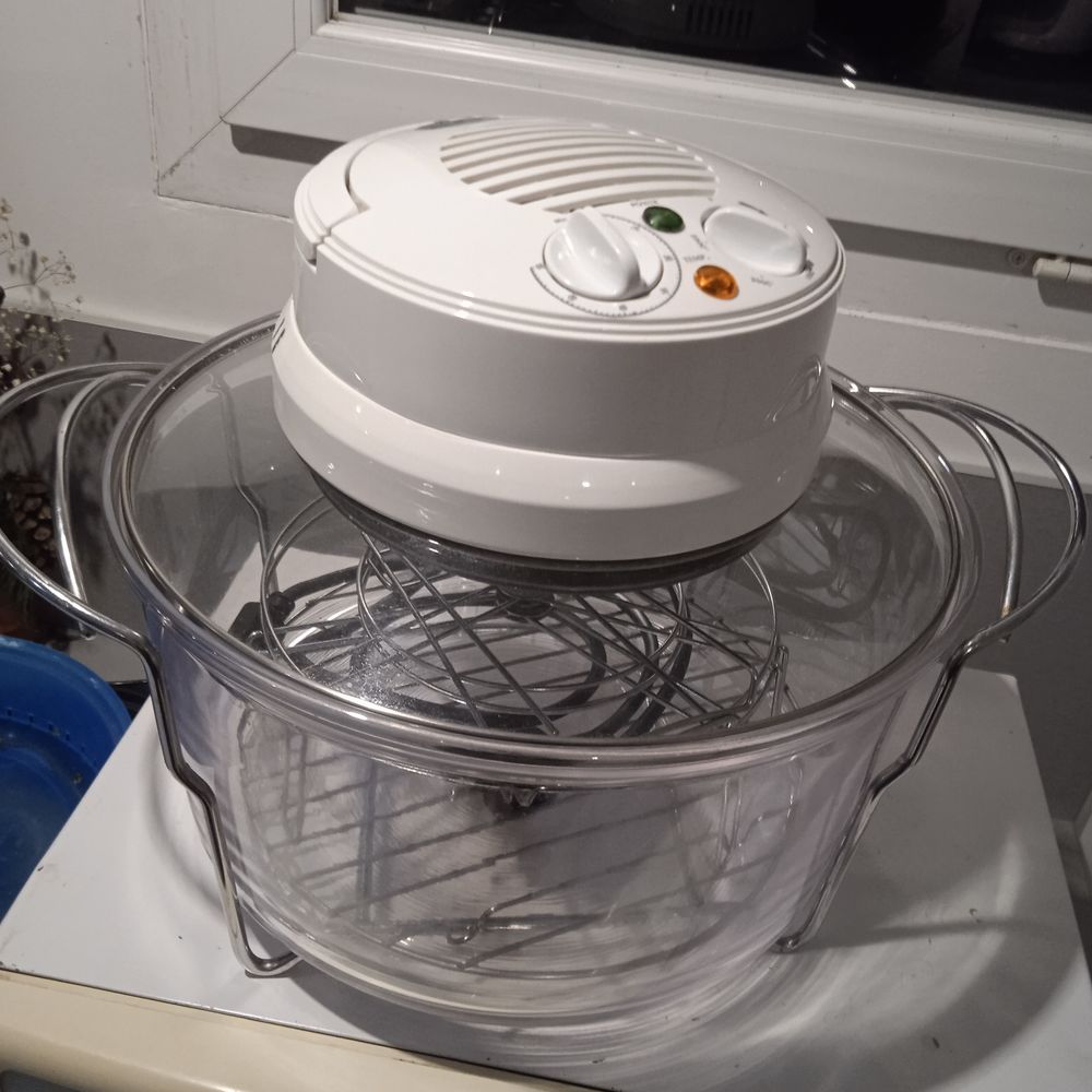 Four Cyclonique combin&eacute; grill Augusta 12 Litres Blanc, Four Electroménager