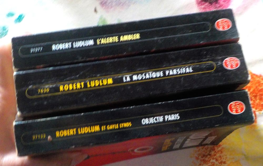 3 Robert LUDLUM (d&eacute;tail dans l'annonce) Livres et BD