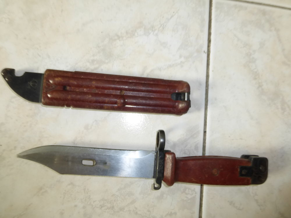 Baionnette Russe AK74 6X4 AKMII Union Sovi&eacute;tique Russie 
