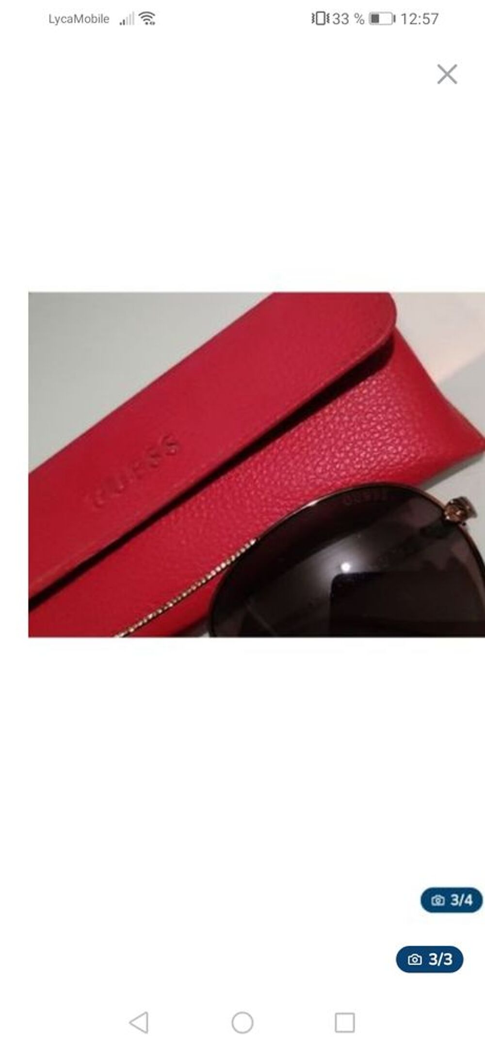 Lunettes Guess femme Maroquinerie