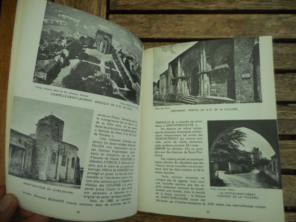 Livre "Deux-S&egrave;vres et Marais Poitevin" de 1968 par L&eacute;on Lelo 