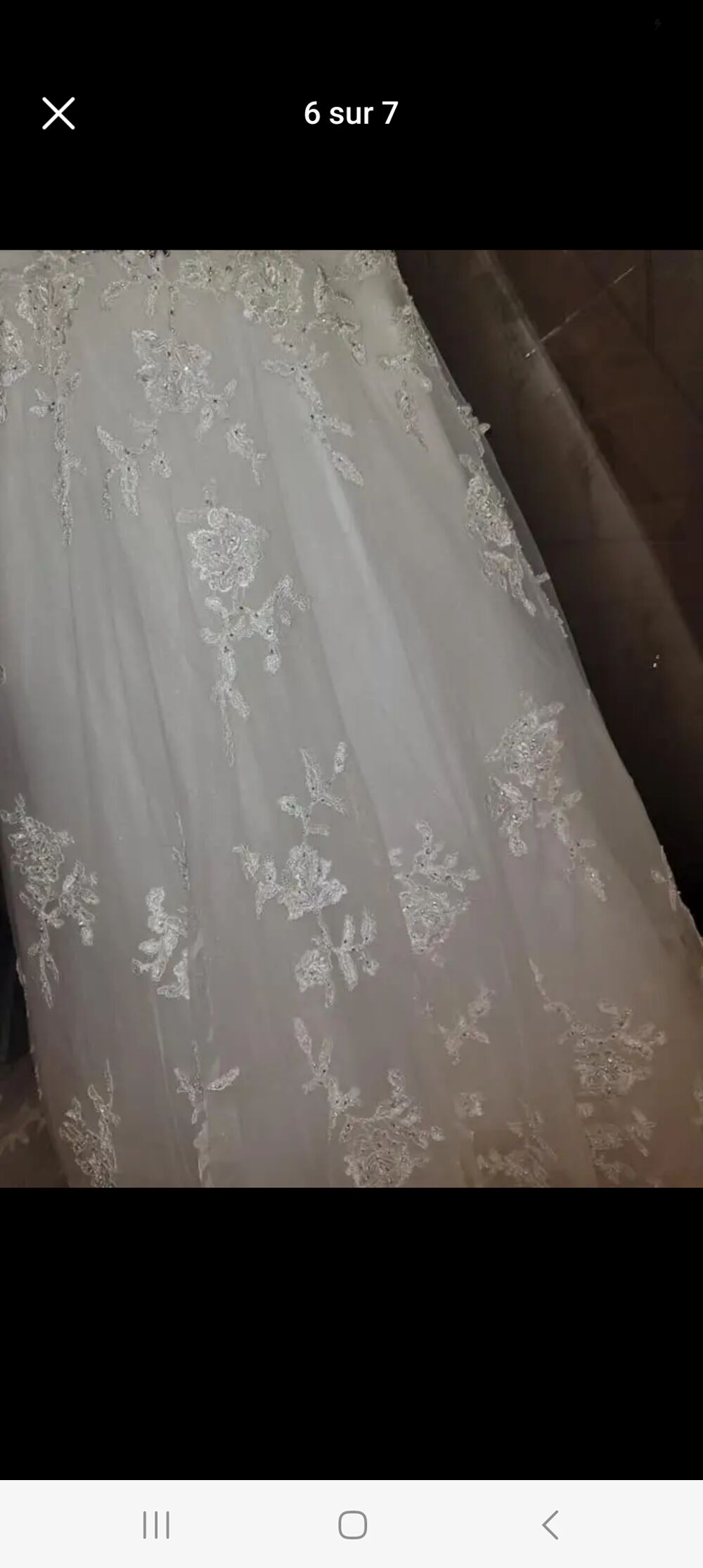 Robe de mari&eacute;e pronovias style princesse taille 38 Vêtements