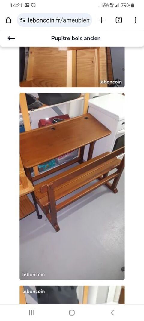 Beau Bureau pup�tre 90 Bry-sur-Marne (94)