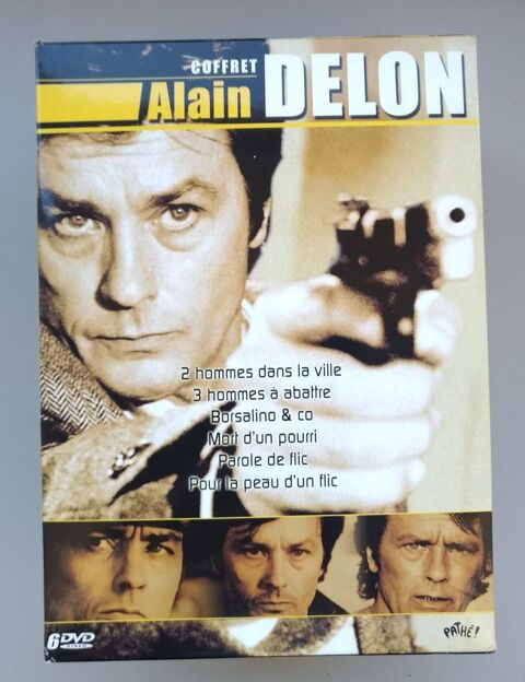 ALAIN DELON coffret 6 dvd 10 Chamalires (63)