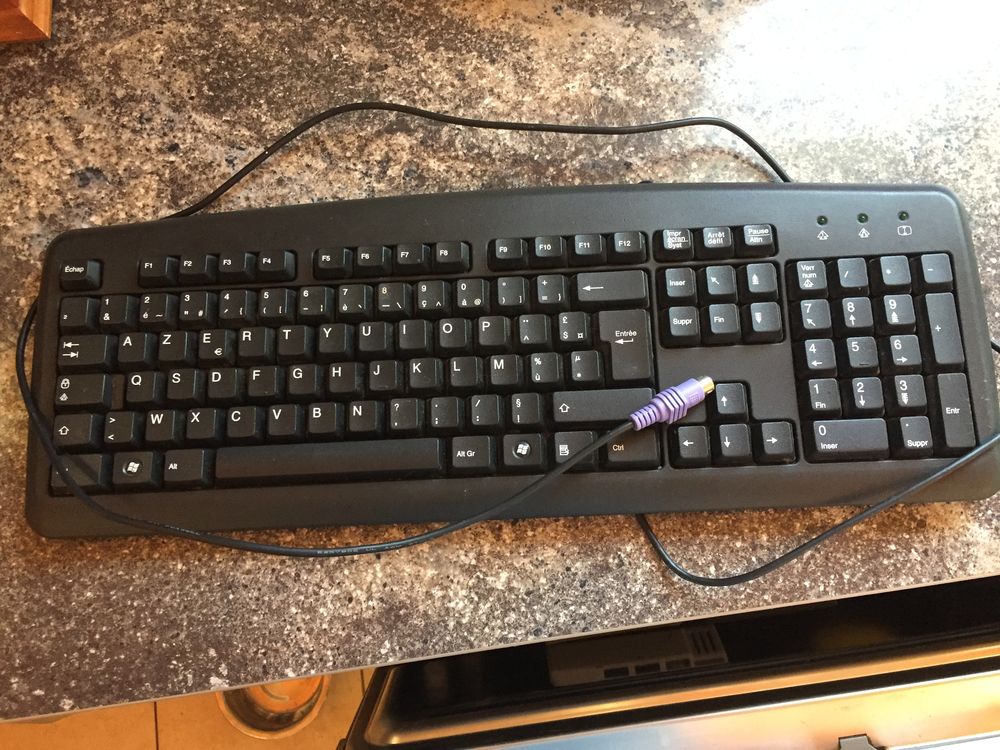 Clavier PC. Bricolage