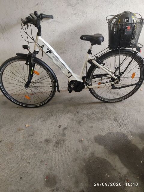 Vent vélo électrique FISCHER BLANC TRÈS PEU SERVI 1100 Perpignan (66)