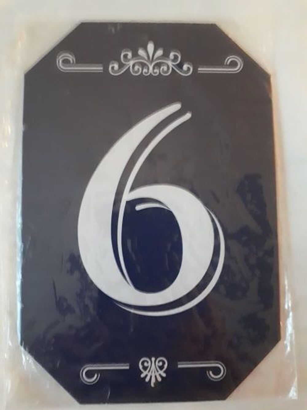  plaques num&eacute;rot&eacute; 