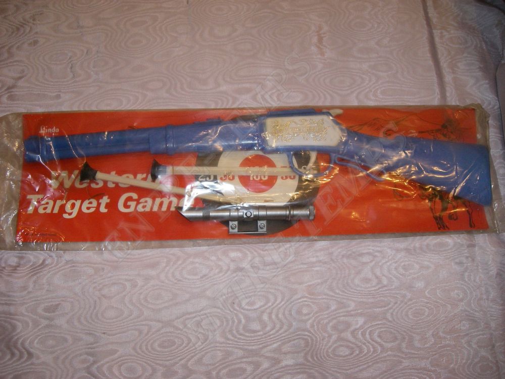 LINDA WESTERN TARGET GAME CARABINE NEUF BLISTER SCELLE (ANCI Jeux / jouets