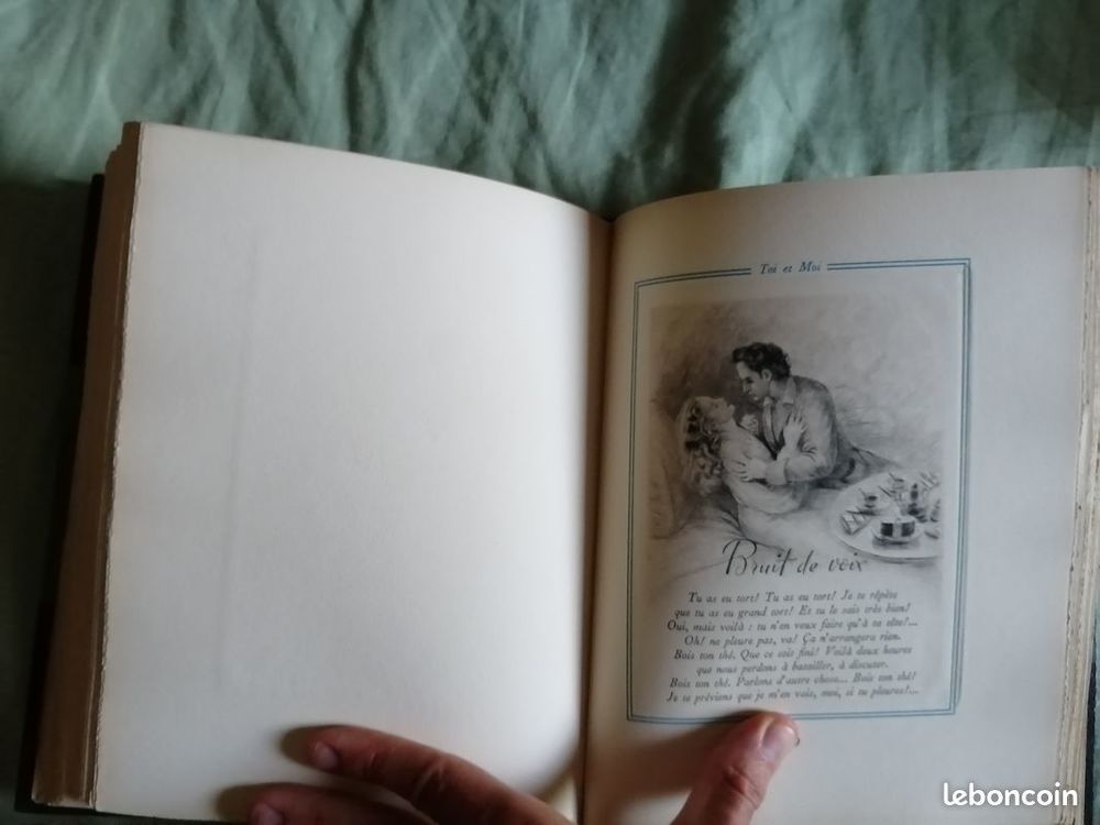 toi et moi paul geraldy b&eacute;cat dessein gravure romantisme Livres et BD