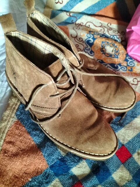 Boots a lacet cuir homme la redoute création très bon état 15 Cachan (94)