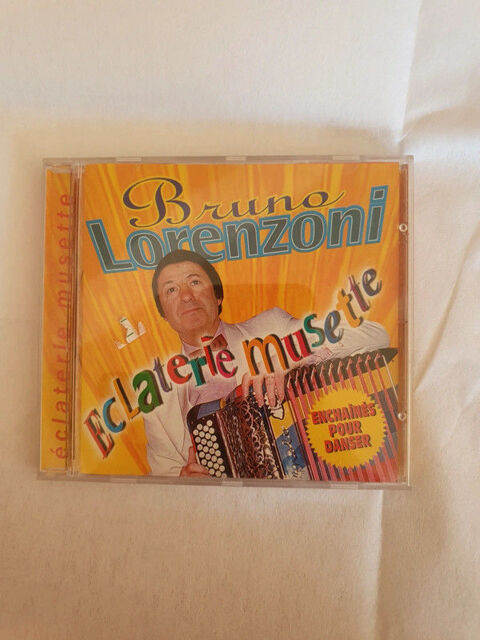 Cd bruno lorenzoni - eclaterie musette  2 Aubvillers (80)
