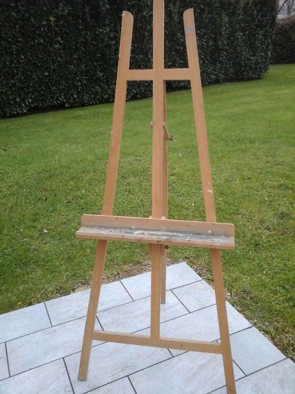 Chevalet professionnel en h&ecirc;tre Décoration
