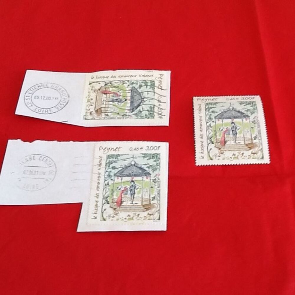 TIMBRES POSTE "LES AMOUREUX DE PEYNET" 
