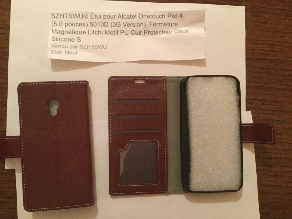 &Eacute;tuis pour port Alcatel Téléphones et tablettes