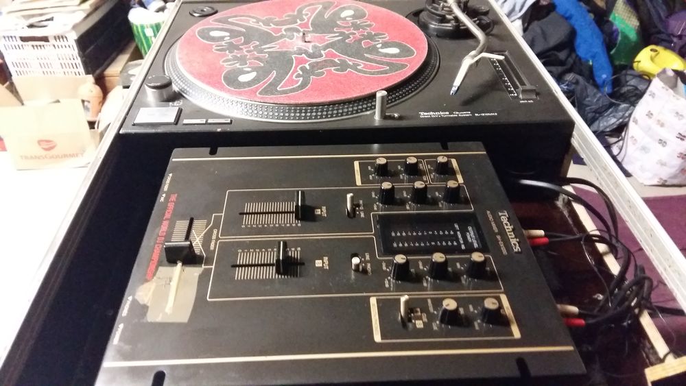 Platines Technics SL-1200 MK2 + table de mixage SH-EX1200 Audio et hifi