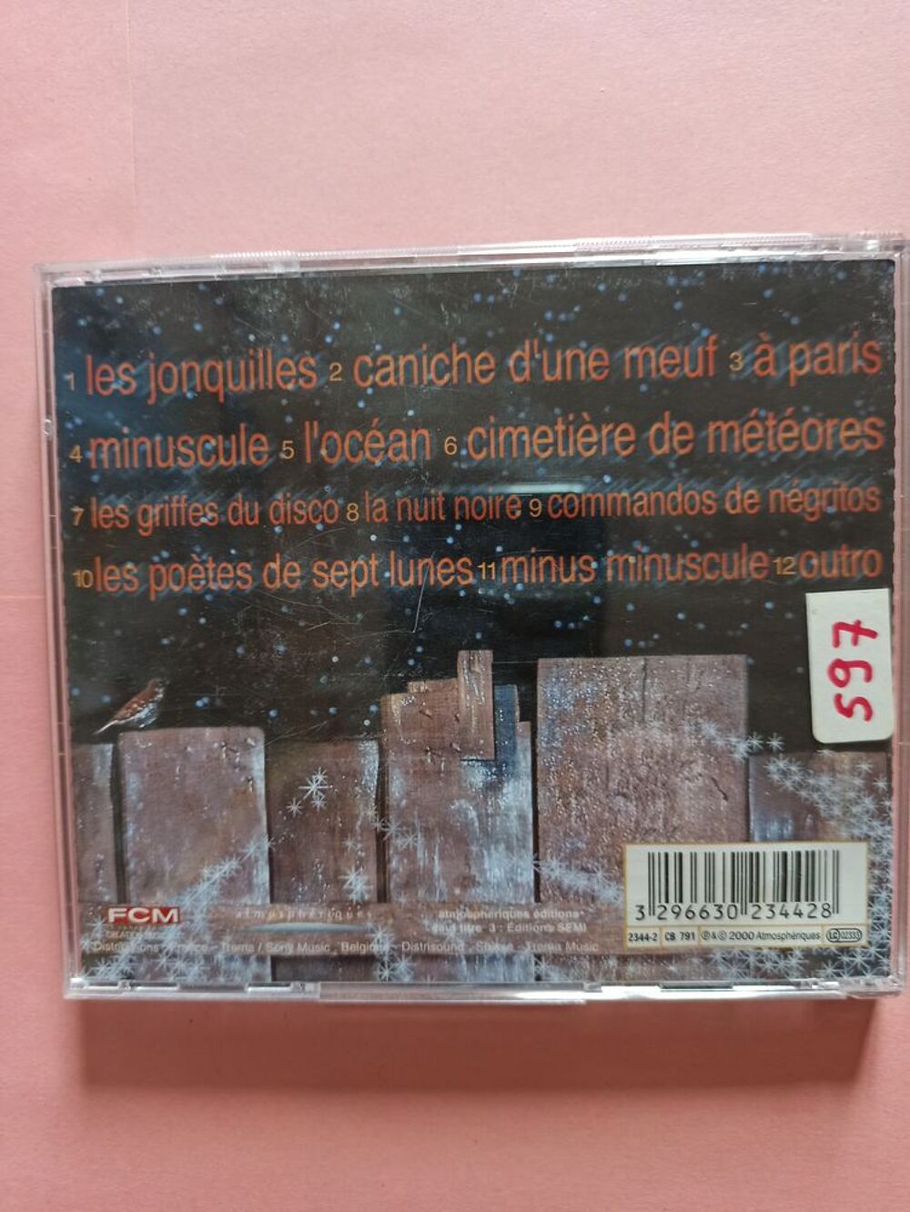 CD &agrave; Paris CD et vinyles