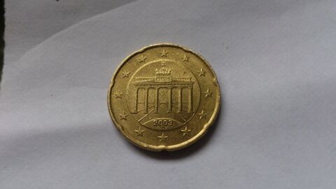 20 centime euro ALLEMAGNE 2003 8 Pomarez (40)