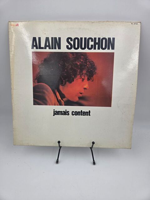 Vinyle 33 tours Alain Souchon : Jamais Content avec fourreau 4 Vulbens (74)