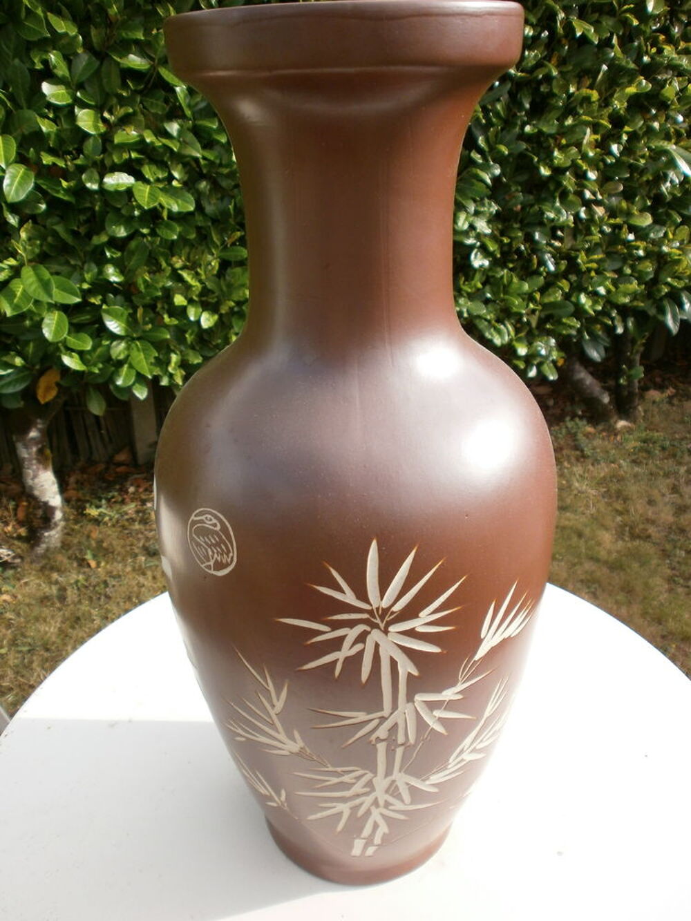 vase c&eacute;ramique d&eacute;cor japonais prix 15€ Décoration
