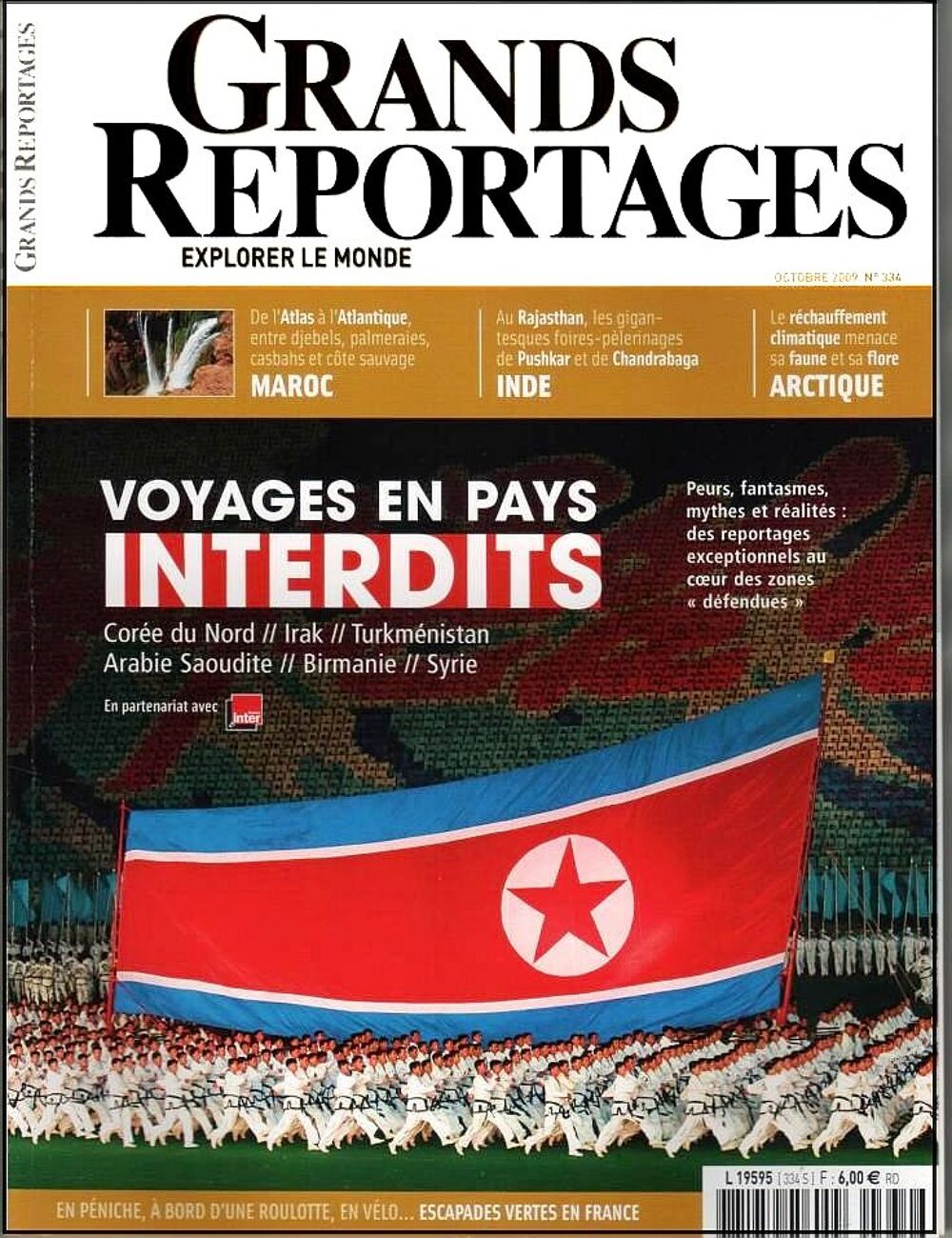 PAYS INTERDITS - monde - VOYAGES A RISQUE Livres et BD