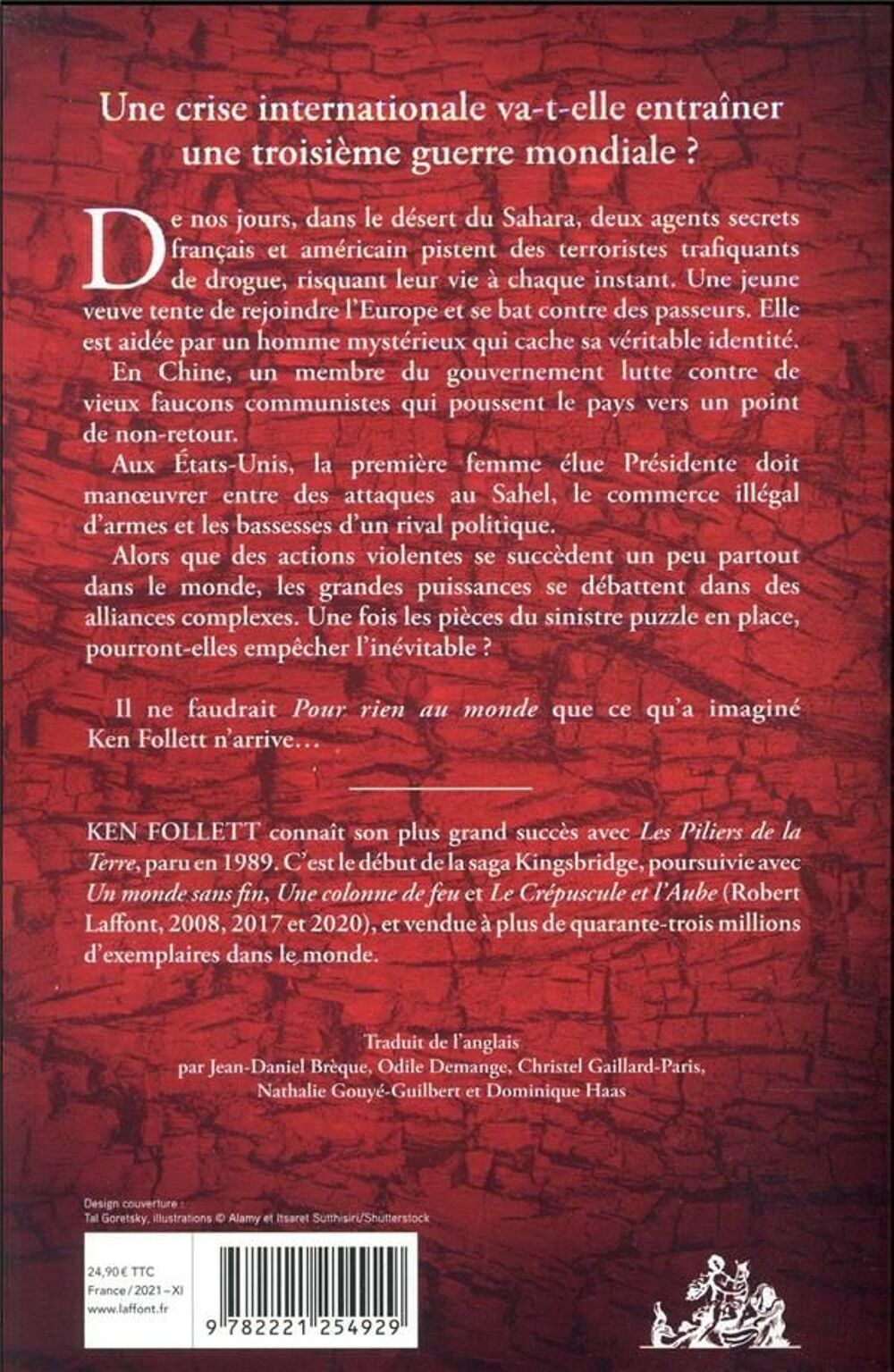 Thriller de Ken Follett - Pour rien au monde Livres et BD