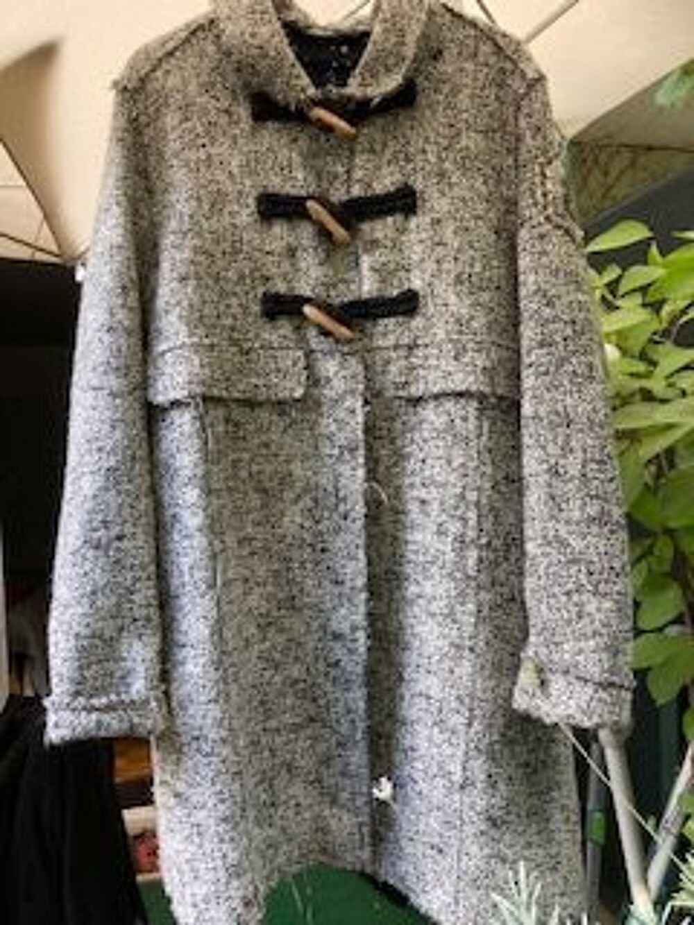 Manteau Gris D&eacute;sigual comme neuf Vêtements