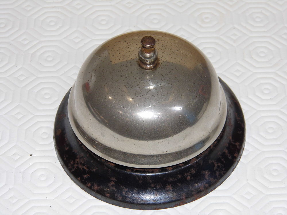 Sonnette hotel cloche de comptoir fonctionne alarme brasserie cuisine 