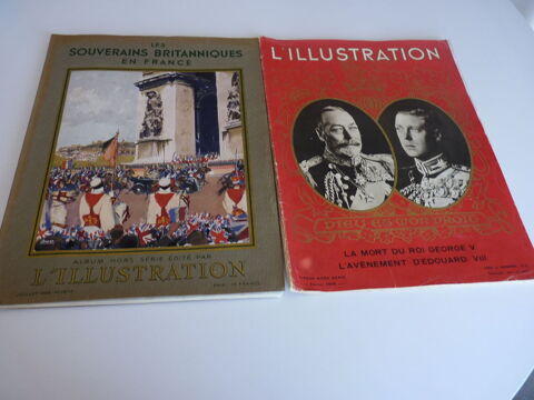 2 revues  illustration  1938 th�me royaut� britanique 20 Portbail (50)