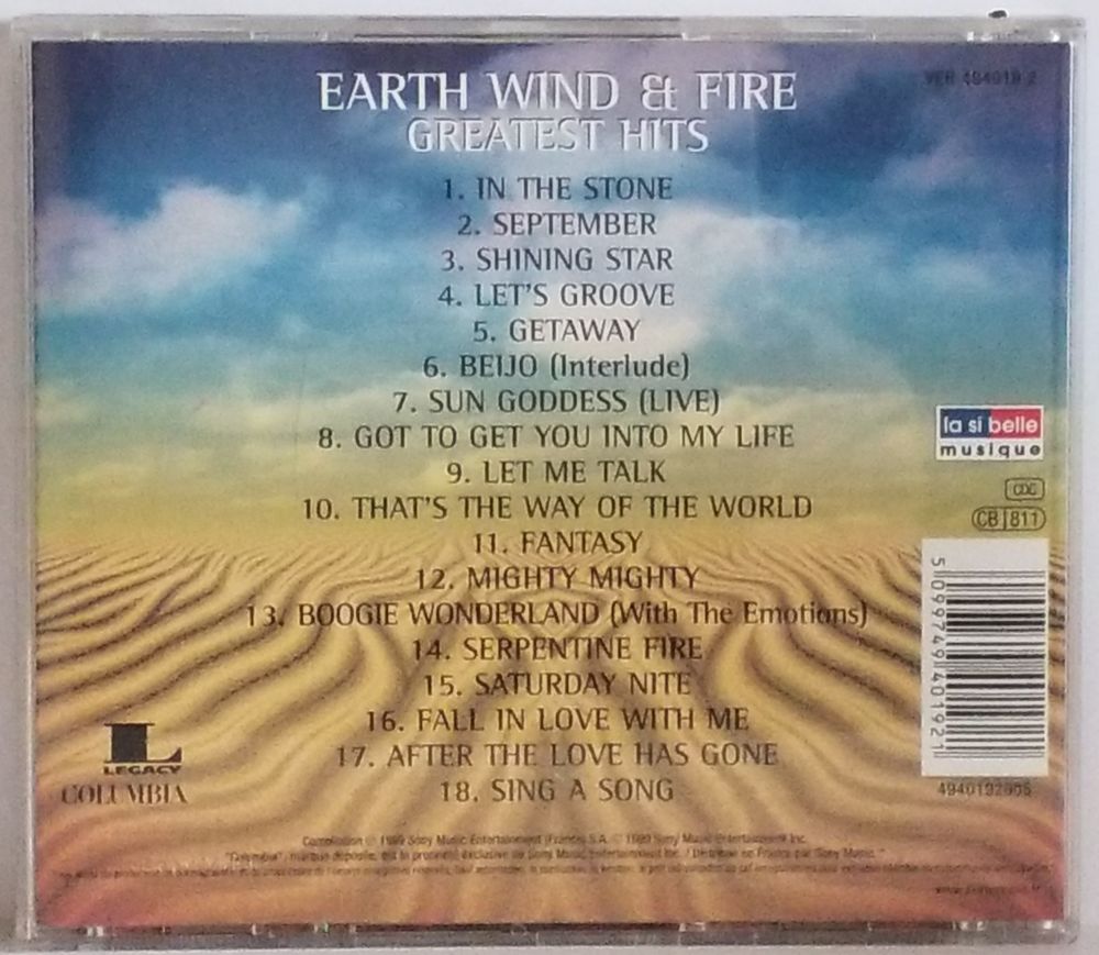 Earth Wind Et Fire CD et vinyles