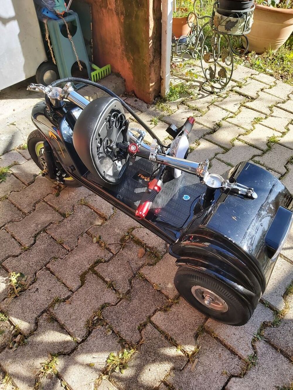 TROTINETTE SCOOTER PLIANT ELECTRIQUE 3 ROUE ADULTE Vélos