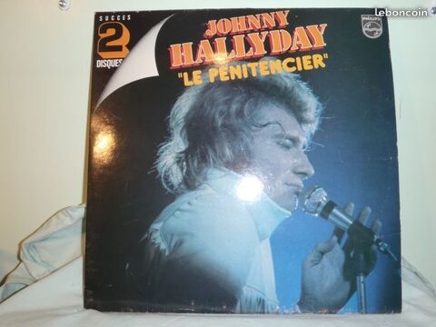 Vinyles : Johnny Hallyday : Le Pnitencier : double album 30 Limoges (87)