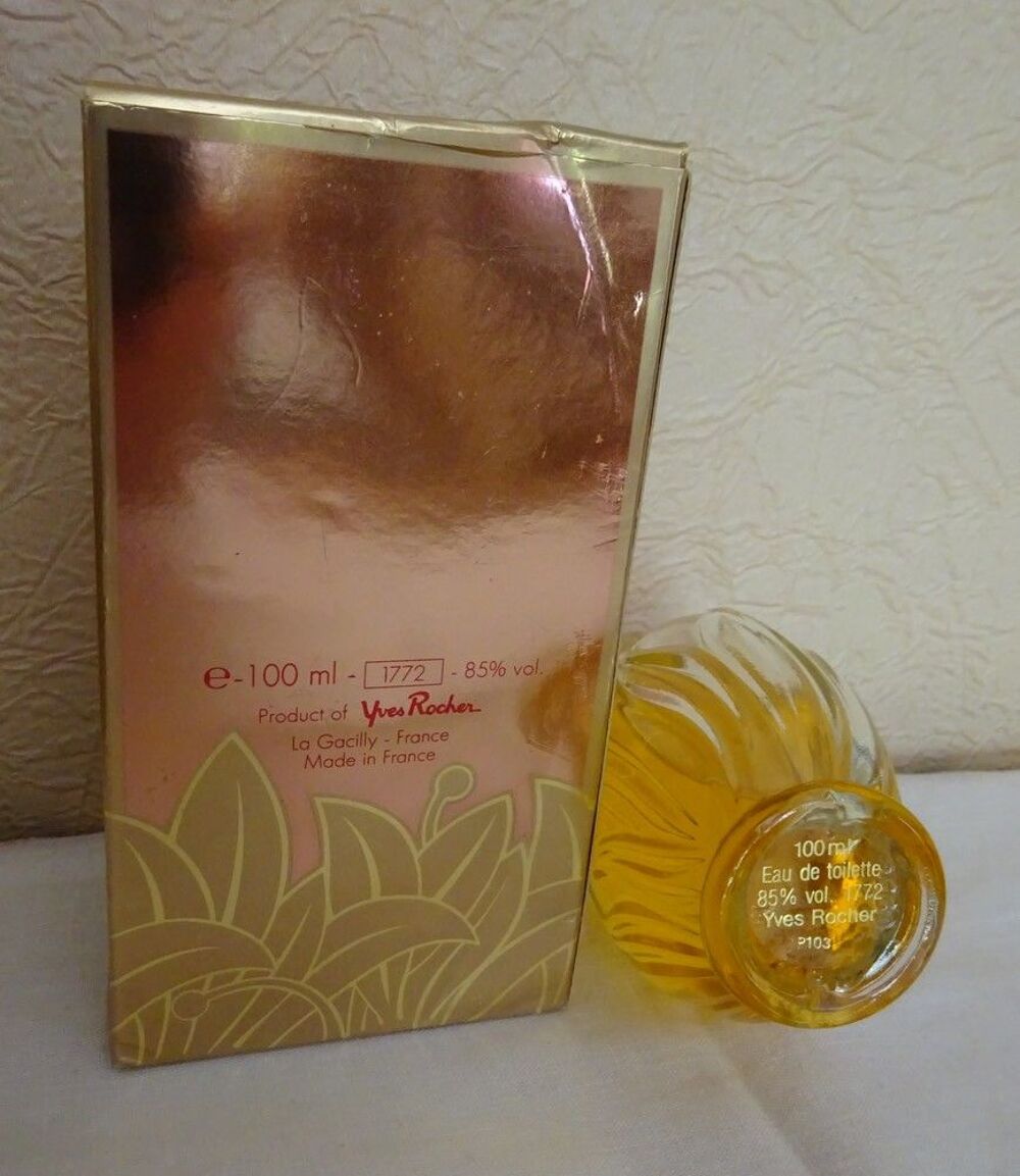 Flacon EDT CLEA Yves Rocher 100 ml avec bo&icirc;te 