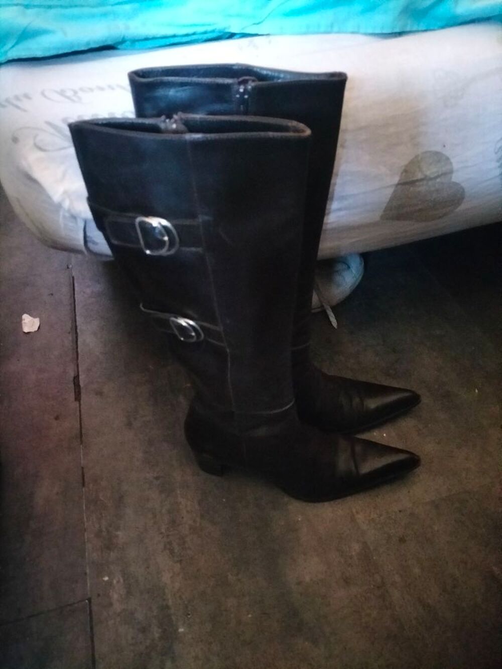 Bottes tout cuir atelier mercadal pointure 38.5 tr&egrave;s bon &eacute;ta Chaussures