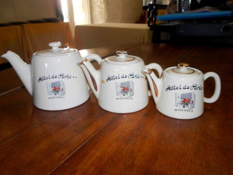 th�i�re porcelaine bistrot H�tel de Paris 10 Monflanquin (47)