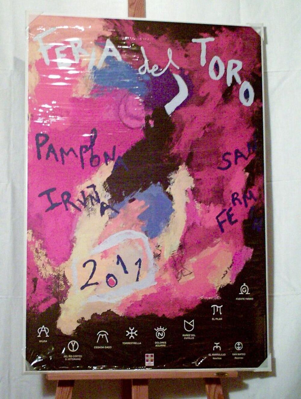 PAYS -BASQUE : " PAMPELUNE FERIA DEL TORO 2011 " Décoration