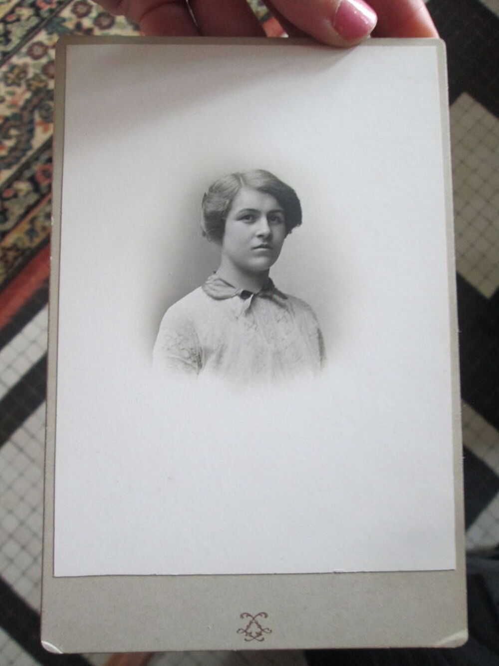 Photo portrait femme 1910 