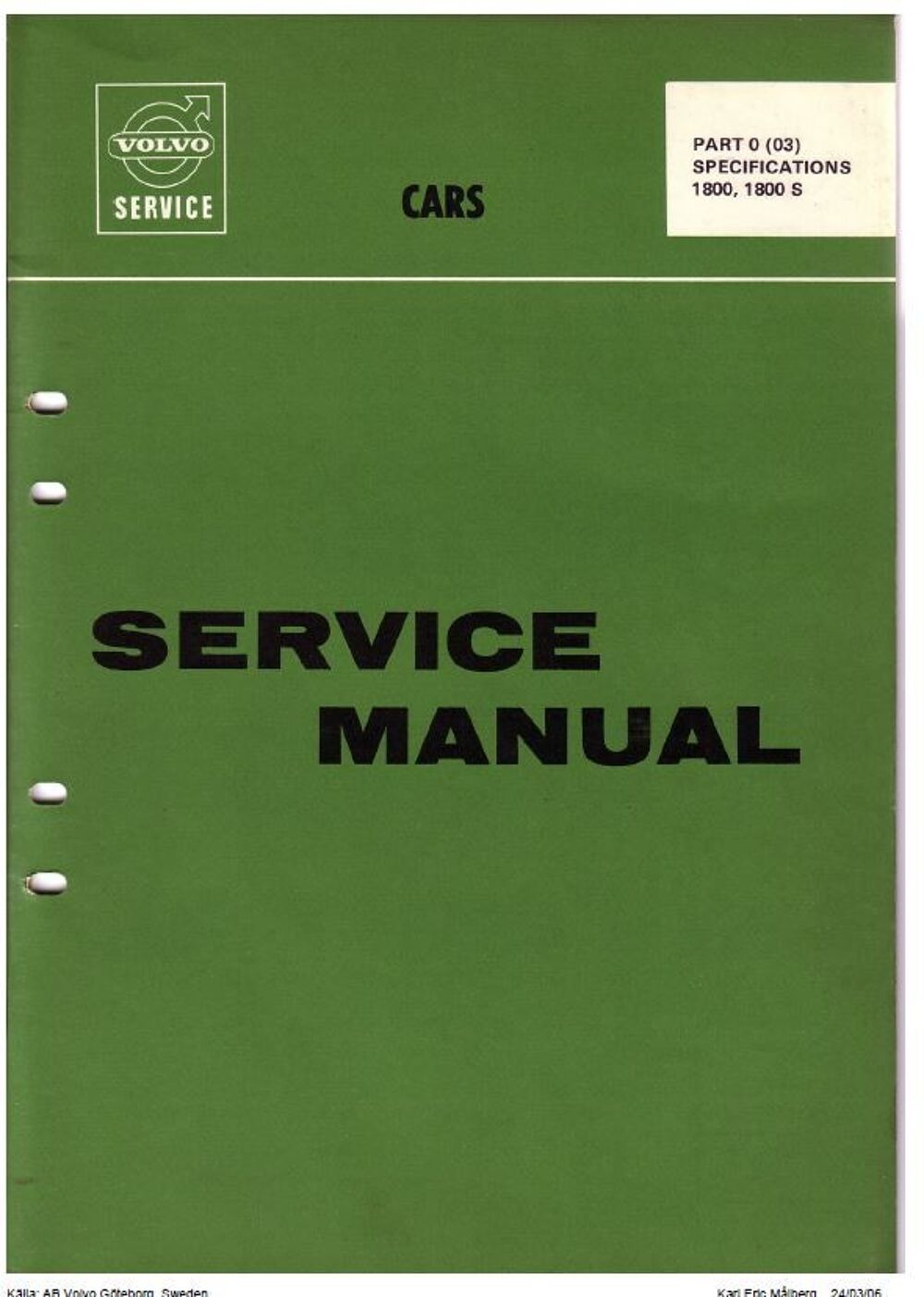 Manuels d'atelier Volvo P1800 122S 164 240 Livres et BD