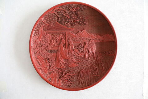 CHINOIS LAQUE ROUGE  CIRCULAIRE 700 Saint-�tienne (42)