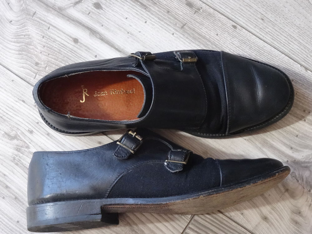 CHAUSSURES NOIRES HOMMES MARQUE JEAN RIMBAUD Chaussures
