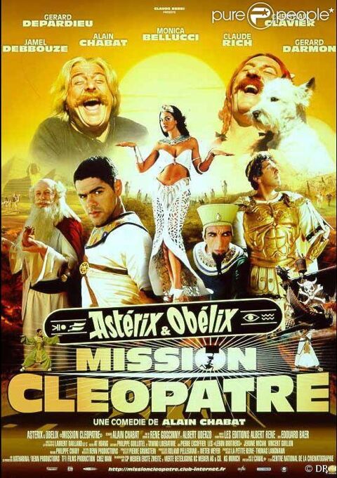 Affiche Roulée : Astérix Et Obélix : Mission Cléopâtre 2002 18 Gujan-Mestras (33)