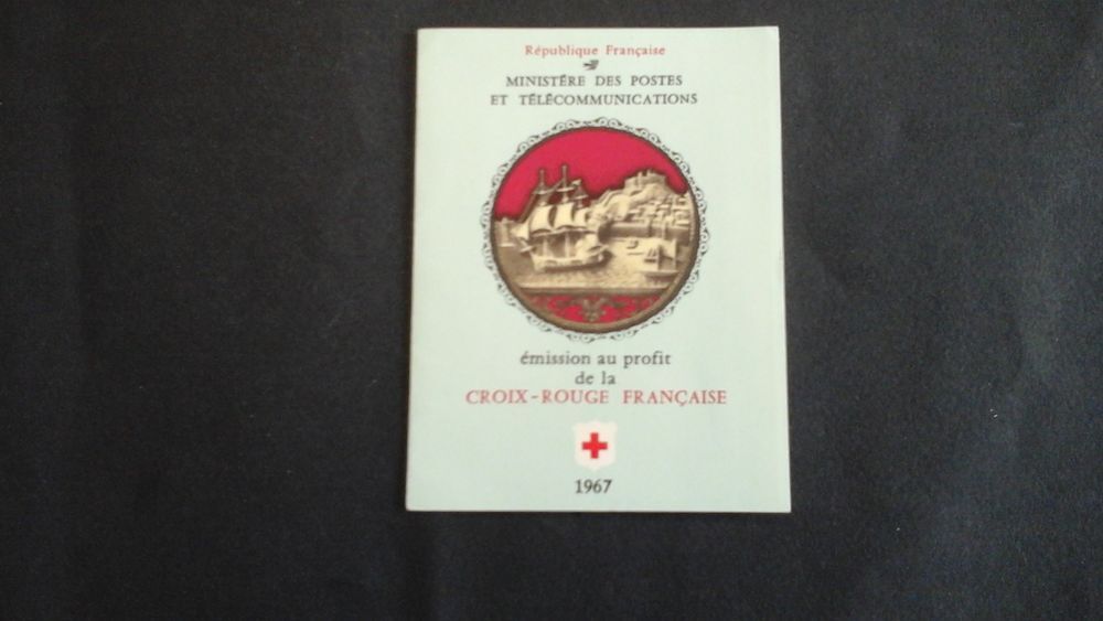Timbres de France Croix Rouge 1967 