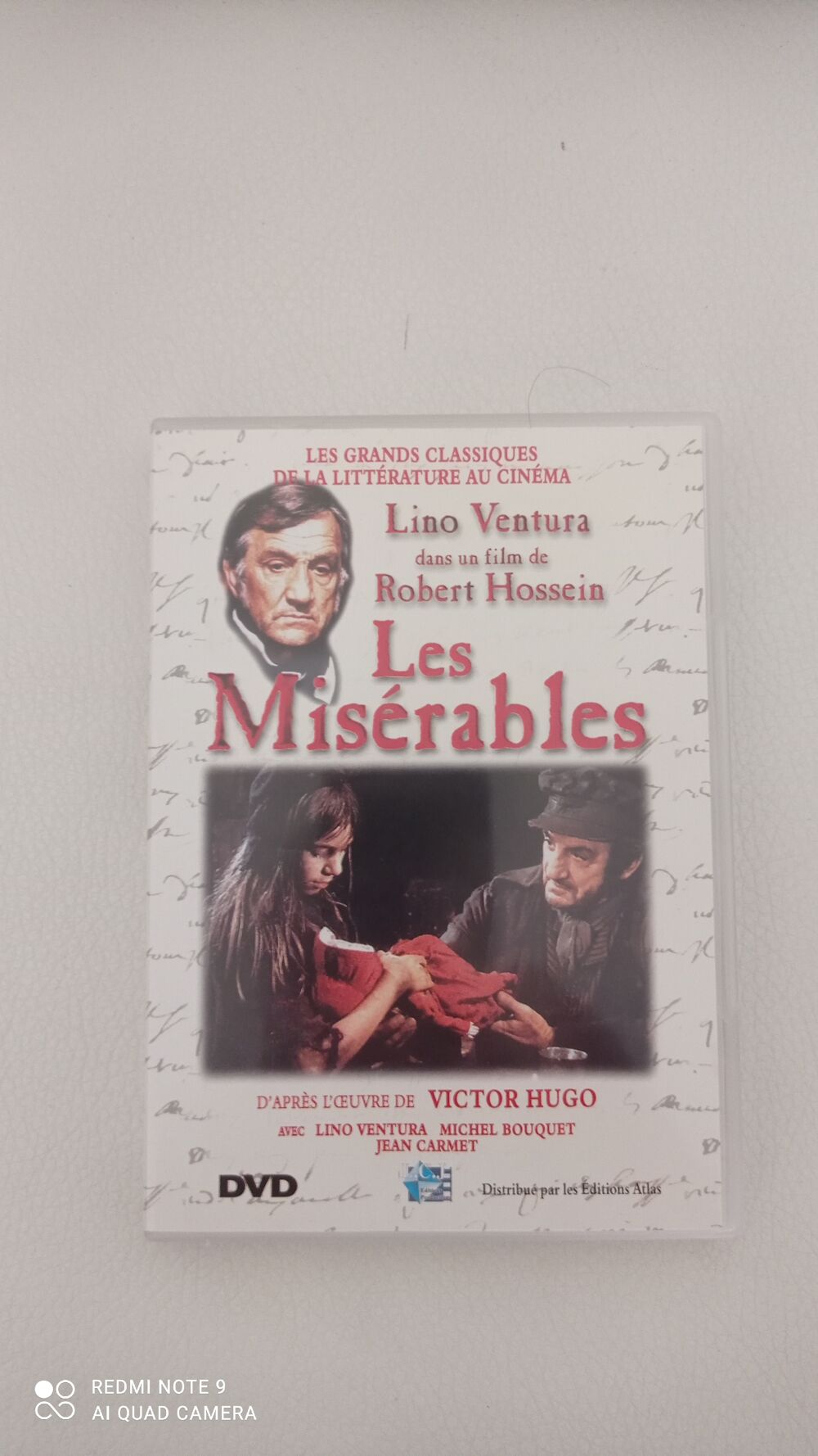 DVD "Les Mis&eacute;rables" DVD et blu-ray